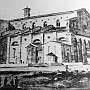 Basilica di S. Agostino del xlll secolo, demolita nel 1818 era in Riviera Paleocapa, dove ora c'è il distretto militare (Fiorenza Panerai)